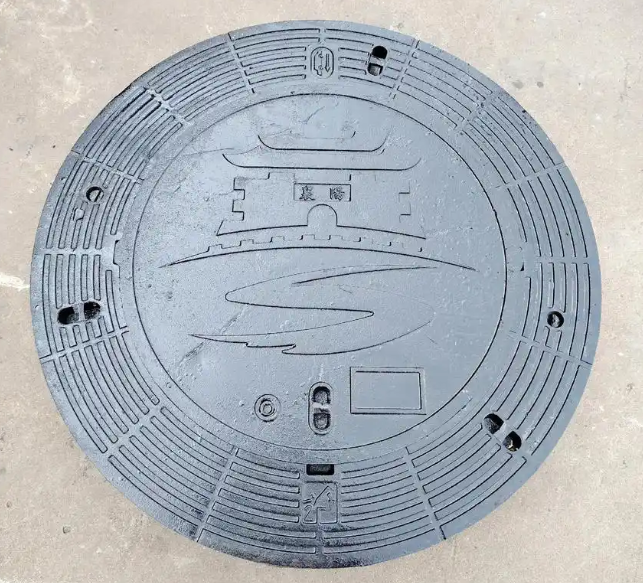 和硕球墨铸铁井盖定制款展示